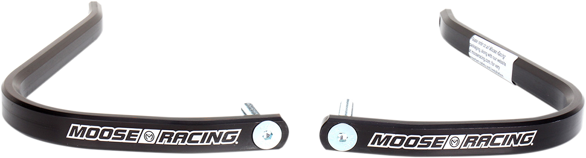 MOOSE OFFROAD Aluminum Handguards - 1-1/8" - Black 50-4014B