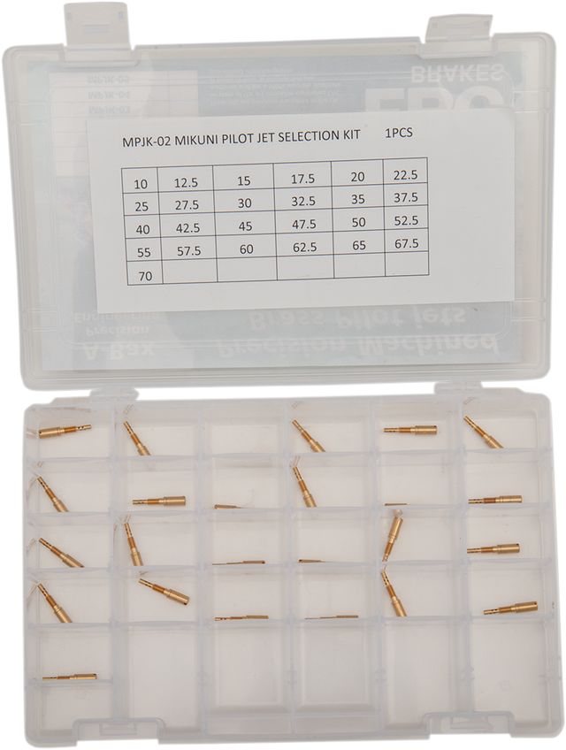 EBC Dealer Pilot Jet Kit - Mikuni MPJK-02