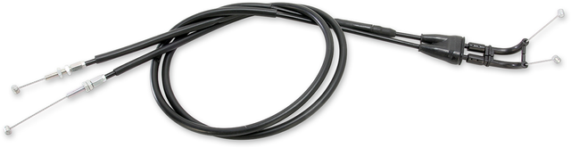 MOOSE OFFROAD Black Vinyl Throttle Cable for Suzuki 45-1033, 40-3/8 Inch Length