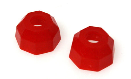 Energy Suspension Hyper-Flex Red Tie Rod Dust Boot for Honda Civic (Fits 1989-1991 Models) - Octagon Style, 2 Pack