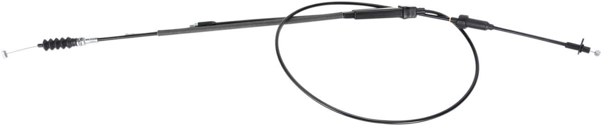 MOOSE OFFROAD Black Vinyl Throttle Cable for Polaris - Part 45-1165, Stock Length
