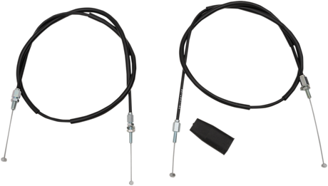 MOOSE OFFROAD Black Vinyl Throttle Cable - 36-1/4" - Honda 45-1264