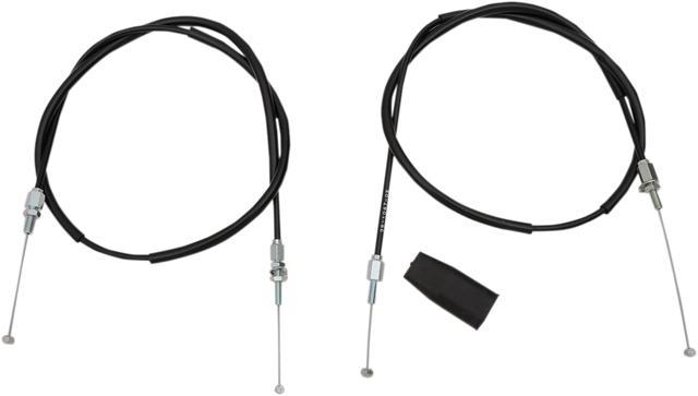 MOOSE OFFROAD Black Vinyl Throttle Cable - 36-1/4" - Honda 45-1264
