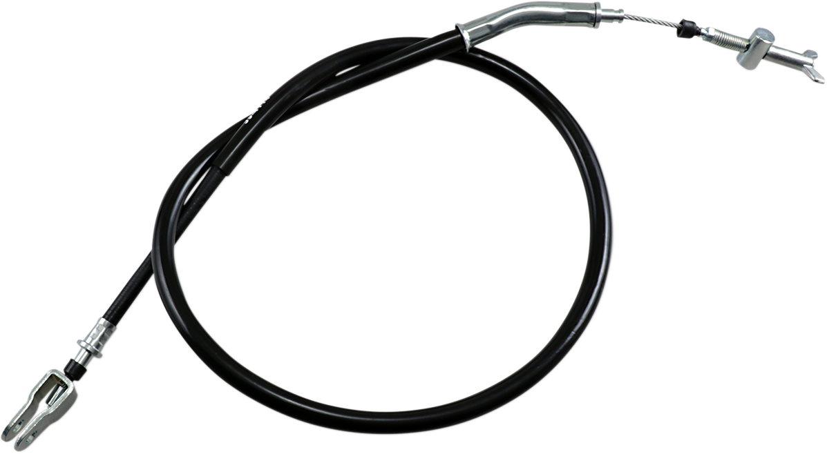 MOOSE OFFROAD Black Vinyl Brake Cable - Rear - Yamaha 45-4052