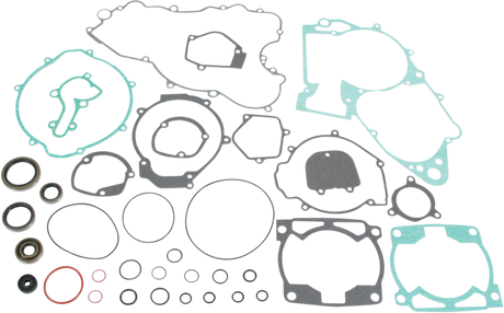 Moose Offroad Motor Gasket Kit with Oil Seal for KTM 811307MSE - Complete Engine and Transmission Seal Set