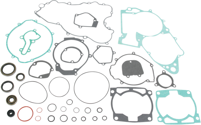 Moose Offroad Motor Gasket Kit with Oil Seal for KTM 811307MSE - Complete Engine and Transmission Seal Set