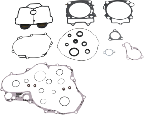 Moose Offroad Complete Motor Gasket Kit with Oil Seals for Yamaha 811997MSE – Engine and Transmission Rebuild Kit