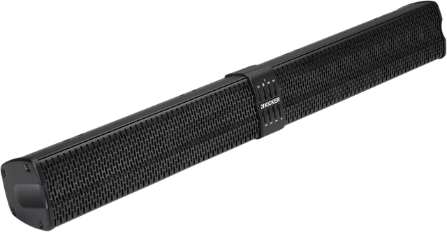 KICKER 47KPB2 35-Inch Weatherproof Speaker Bar with 8 Subwoofers and 2 Tweeters for Powersports Vehicles