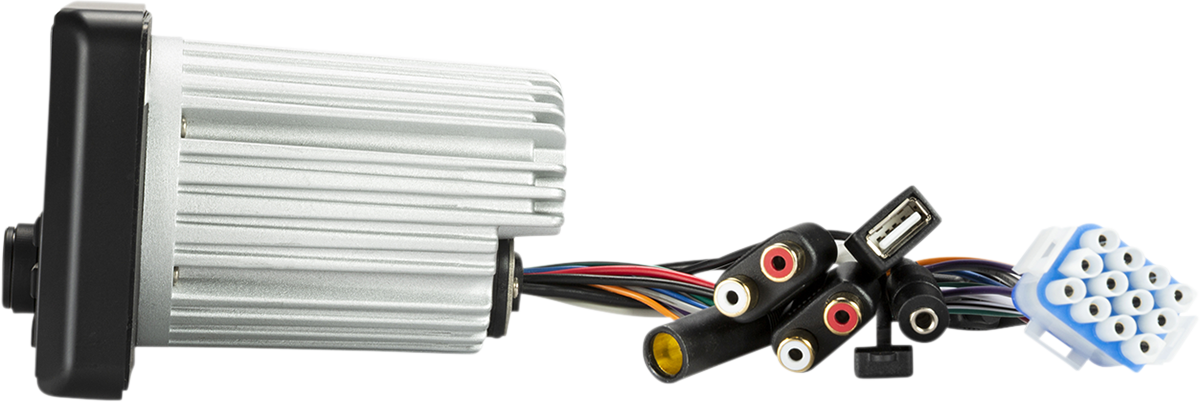 KICKER Bluetooth Media Center 46KMC3 for Car Audio - 200W Power, IP67 Weatherproof, Compatible with USB and RCA Inputs