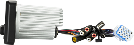 KICKER Bluetooth Media Center 46KMC3 for Car Audio - 200W Power, IP67 Weatherproof, Compatible with USB and RCA Inputs