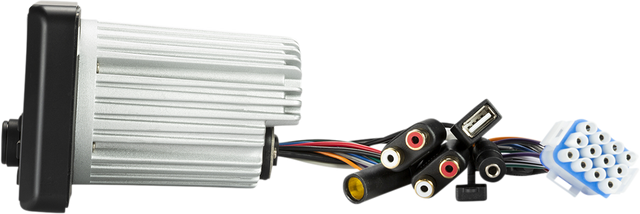 KICKER Bluetooth Media Center 46KMC3 for Car Audio - 200W Power, IP67 Weatherproof, Compatible with USB and RCA Inputs