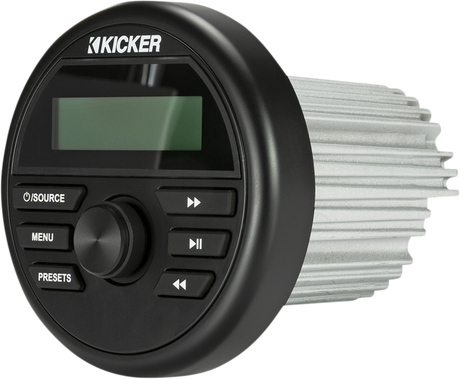 KICKER Bluetooth Media Center 46KMC2 - Universal Marine Audio System with IP67 Weatherproofing