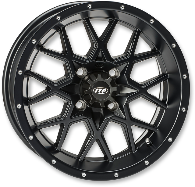 ITP Wheel - Hurricane - Front/Rear - Black - 18x6.5 - 4/156 - 4+2.5 (+10 mm) 1822516705B