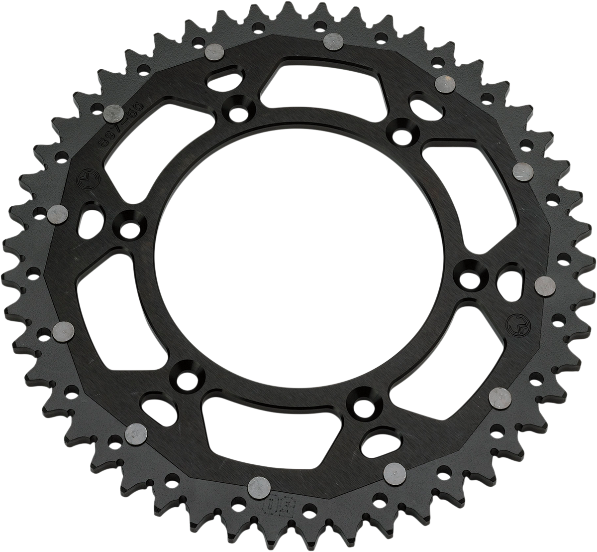 MOOSE OFFROAD Dual Sprocket - 49 Tooth Black for Honda (Part #1210-210-49-10X)