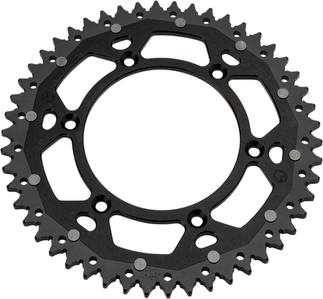 MOOSE OFFROAD Dual Sprocket - 49 Tooth Black for Honda (Part #1210-210-49-10X)