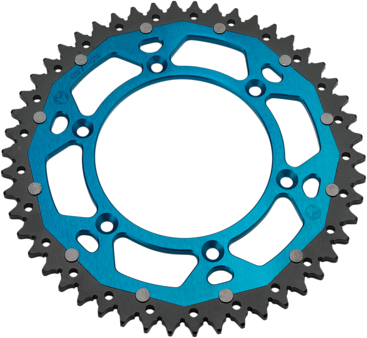MOOSE OFFROAD Dual Sprocket - 52 Tooth - Black - Kawasaki/Suzuki 1210-460-52-10X