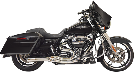 BASSANI XHAUST Road Rage II 2-Into-1 Mid-Length Exhaust System - Chrome 1F72C
