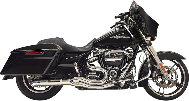 BASSANI XHAUST 2:1 Exhaust - Chrome 1F88C