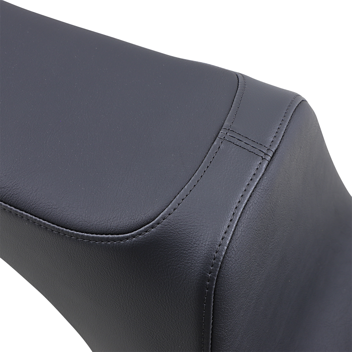 Drag Specialties Seats Predator III 2-Up Seat for Harley Softail 2006-2017 - Vinyl Black