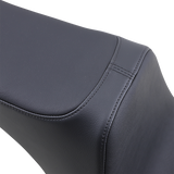 Drag Specialties Seats Predator III 2-Up Seat for Harley Softail 2006-2017 - Vinyl Black