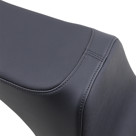 Drag Specialties Seats Predator III 2-Up Seat for Harley Softail 2006-2017 - Vinyl Black