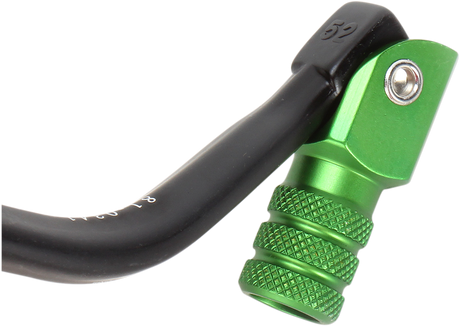 MOOSE OFFROAD Kawasaki 81-0342-02-30 Shift Lever with Green Tip for Kawasaki Motorcycles