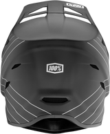 100% Youth Status Helmet - Black Large with Fiberglass Shell and Active Cooling System for Sport Bikes