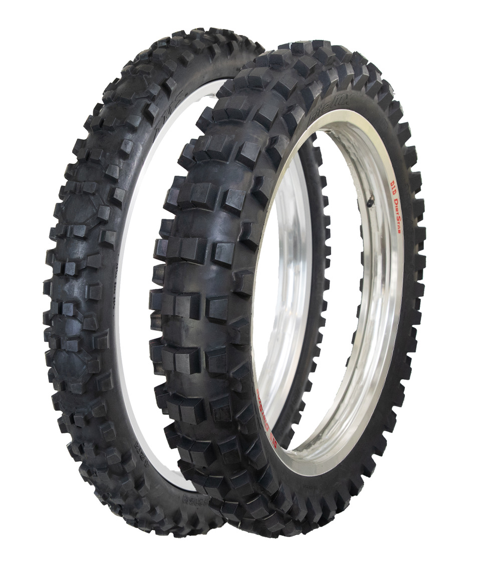 AMS Bite MX Rear Tire 80/100-12 for Off-Road Vehicles - Part 1281-376