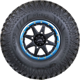 AMS M2 Evil 28x10R14 All-Terrain Tire for ATV/UTV with Sidewall Protection and Long-Lasting Rubber Compound