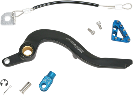 Moose Offroad Yamaha Brake Pedal - Blue - Part 82-0222-21-22 | Fits Yamaha Offroad Vehicles