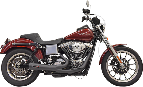 BASSANI XHAUST Ripper 2:1 Exhaust System - Black 1D5B