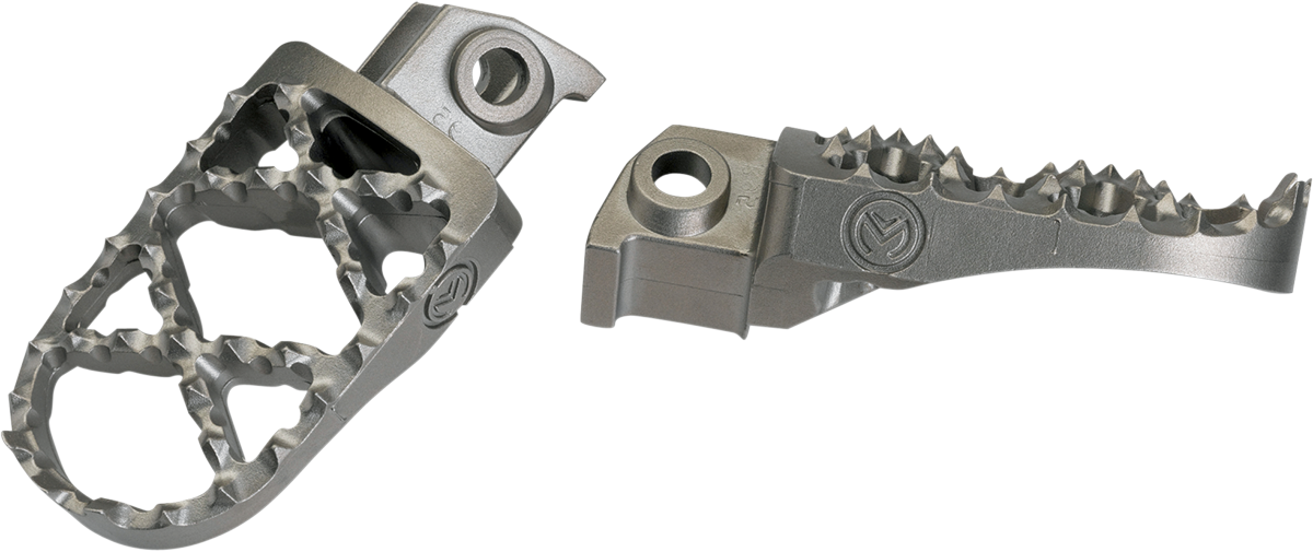 Moose Offroad Pro Foot Pegs for KTM with 1/2 Inch Offset – Model NRKTM-5B, Fits KTM Motorcycles