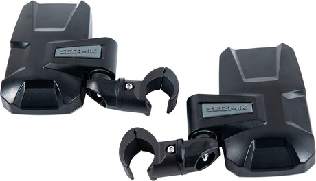 SEIZMIK Embark Side Mirror for Trucks and SUVs – Vertical Mount, Wide Viewing Range, Impact-Resistant Housing