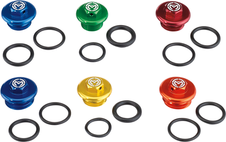 MOOSE OFFROAD Oil Cap Kit - Red - Honda T14-6302R