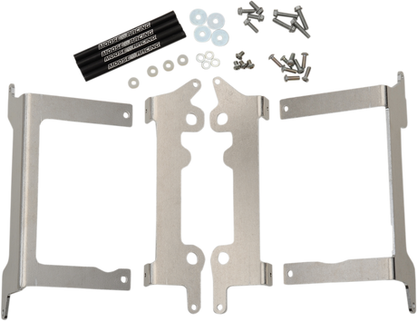 MOOSE OFFROAD Radiator Braces - Silver - Beta 11-402