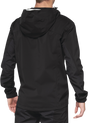 100% Hydromatic Jacket - Black - Large - Waterproof Cycling Jacket with Breathable 3K/1K Lamination and Adjustable Features