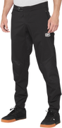 100% Hydromatic Waterproof Pants - Black for US 36 Motorcycle and Off-Road Riding