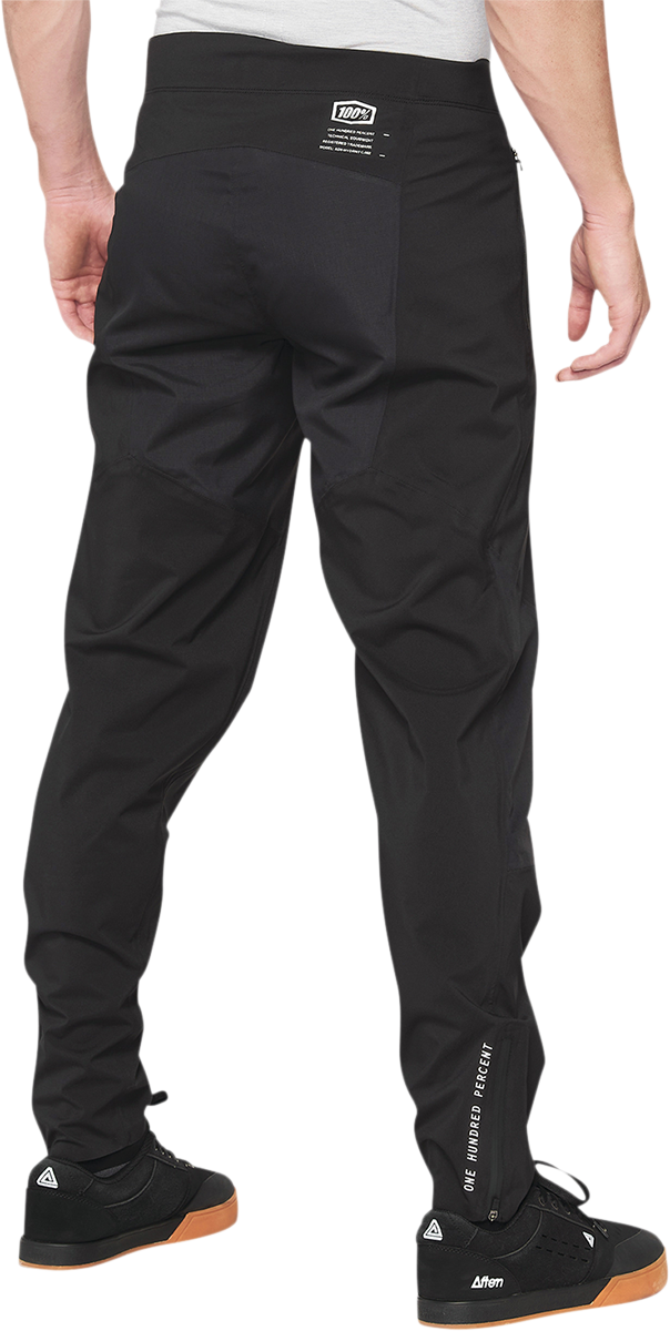 100% Hydromatic Waterproof Pants - Black for US 36 Motorcycle and Off-Road Riding