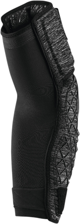 100% Surpass Elbow Guards - Heather Gray/Black, Medium - Impact-Resistant Cycling Protective Gear for Off-Road and Mountain Bikes