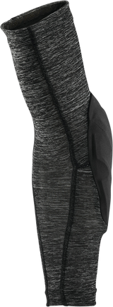 100% Teratec Elbow Guards – Heather Gray/Black, Medium | Designed for Motorcycle & BMX Riders