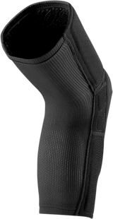 100% Teratec Plus Knee Guards Medium - Black with Impact and Ventilation Features for Off-Road and Motocross Vehicles