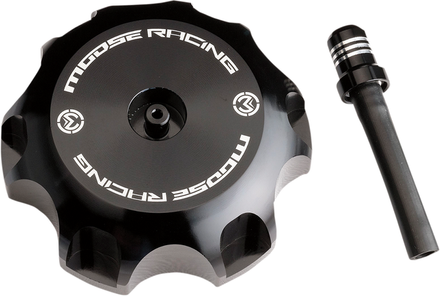 MOOSE OFFROAD Aluminum Gas Cap - Black - IMS Tanks T03-4133GB