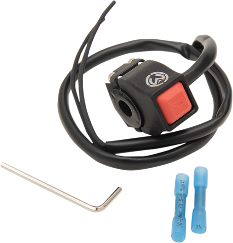 MOOSE OFFROAD Billet Kill Switch - Black KS-B-BLACK-M