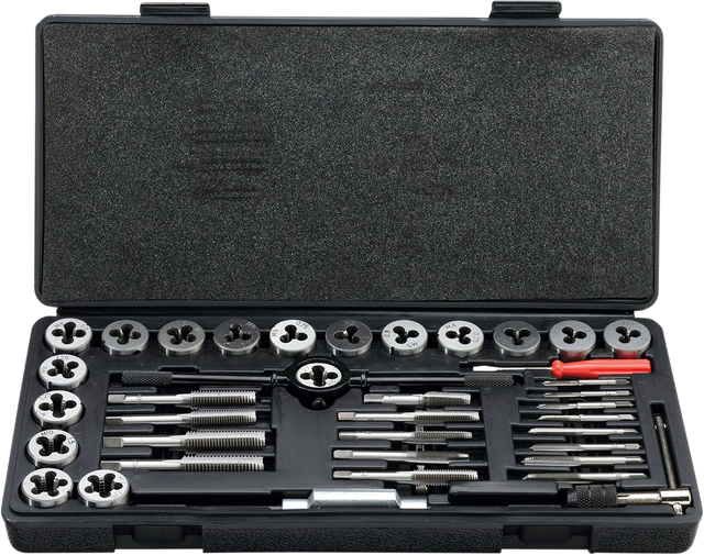 MOOSE OFFROAD Tap and Die - Metric - 40-Piece 206-4002