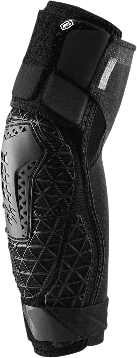 100% Surpass Elbow Guards - Black, Small (Part #70008-00001) for Mountain Biking and Cycling