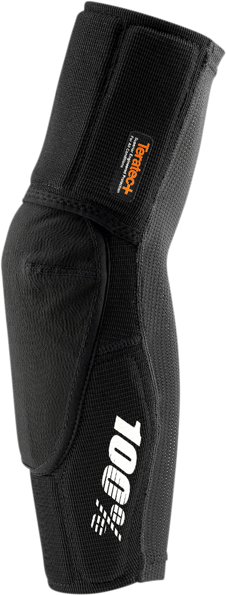 100% Teratec Plus Elbow Guards - Black, Medium - Compatible with Honda CR-V, Ford F-150, Toyota Tacoma, and more