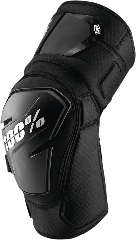 100% Fortis Knee Guards - Black, Size Small/Medium - Model 70007-00001 for Mountain Biking and Trail Riding