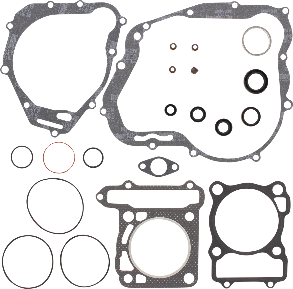 Moose Offroad Complete Gasket Set with Oil Seals for Suzuki 811588MSE – Engine and Transmission Rebuild Kit