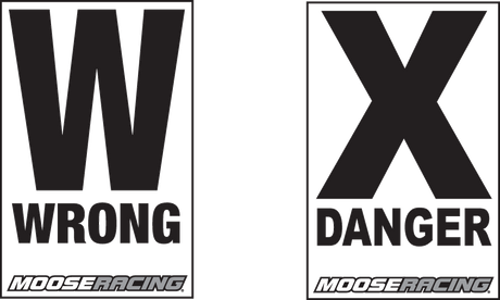 MOOSE OFFROAD Danger/Warn Course Arrow M9000-14PT for Off-Road Vehicles