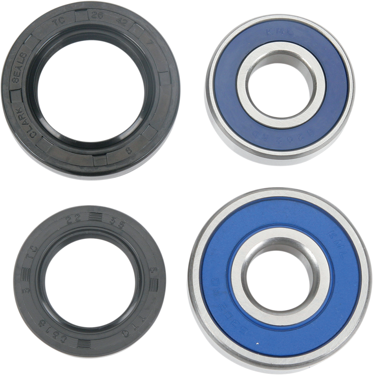 MOOSE OFFROAD Wheel Bearing Kit - Rear - Yamaha 25-1201